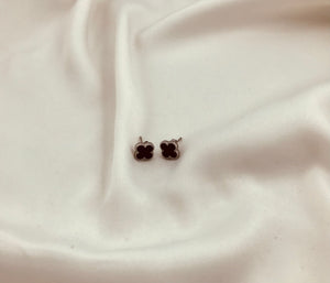 Silver Clover earrings